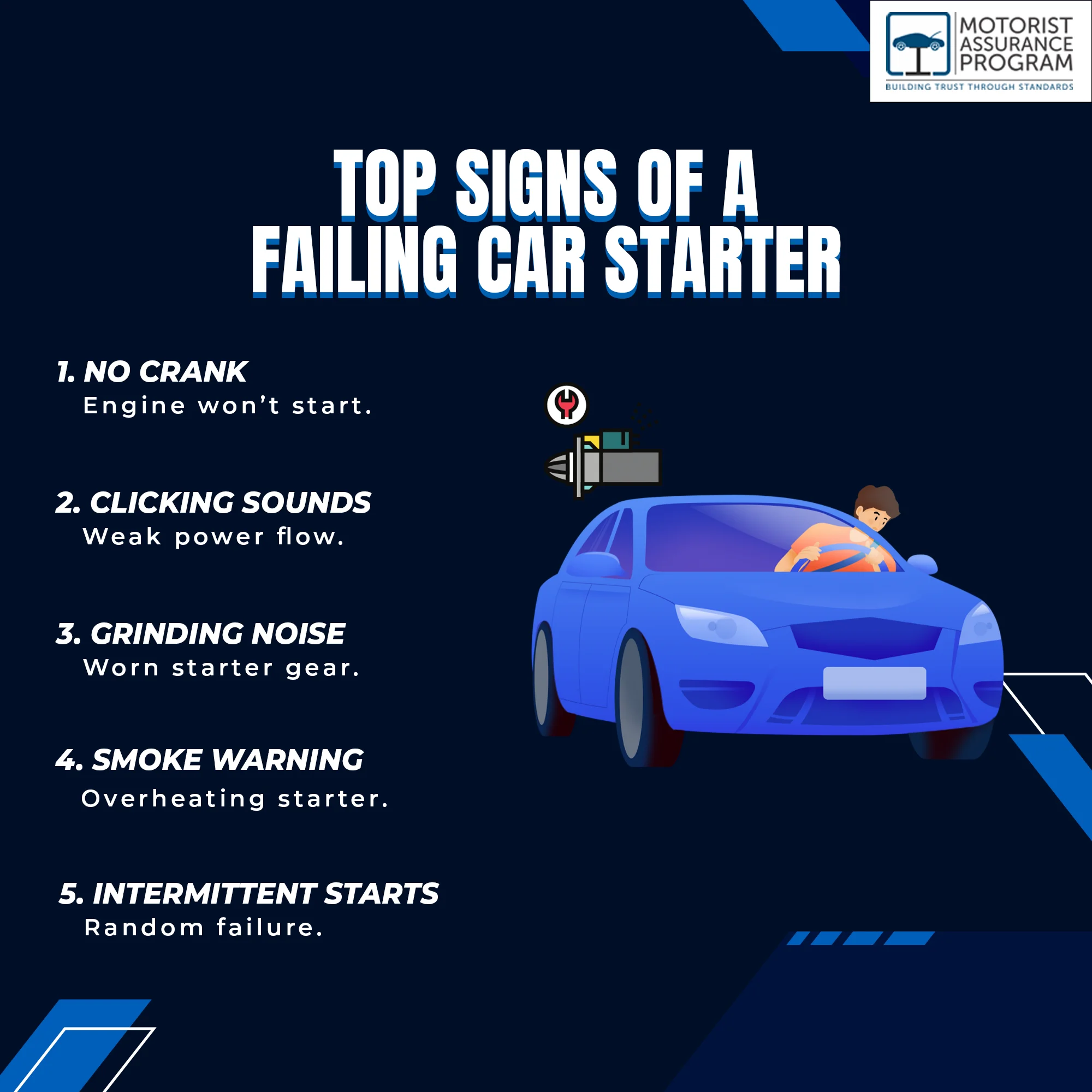 9 Signs Your Car’s Starter Is Failing 1